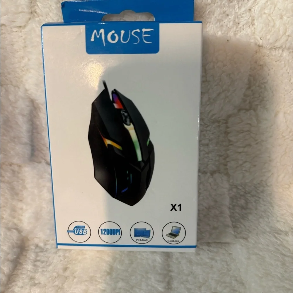 RGB Gaming Mouse - Black